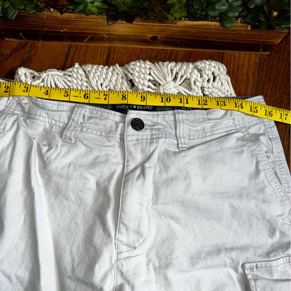 Lucky Brand | Khaki Cargo Shorts - Picture 3 of 7